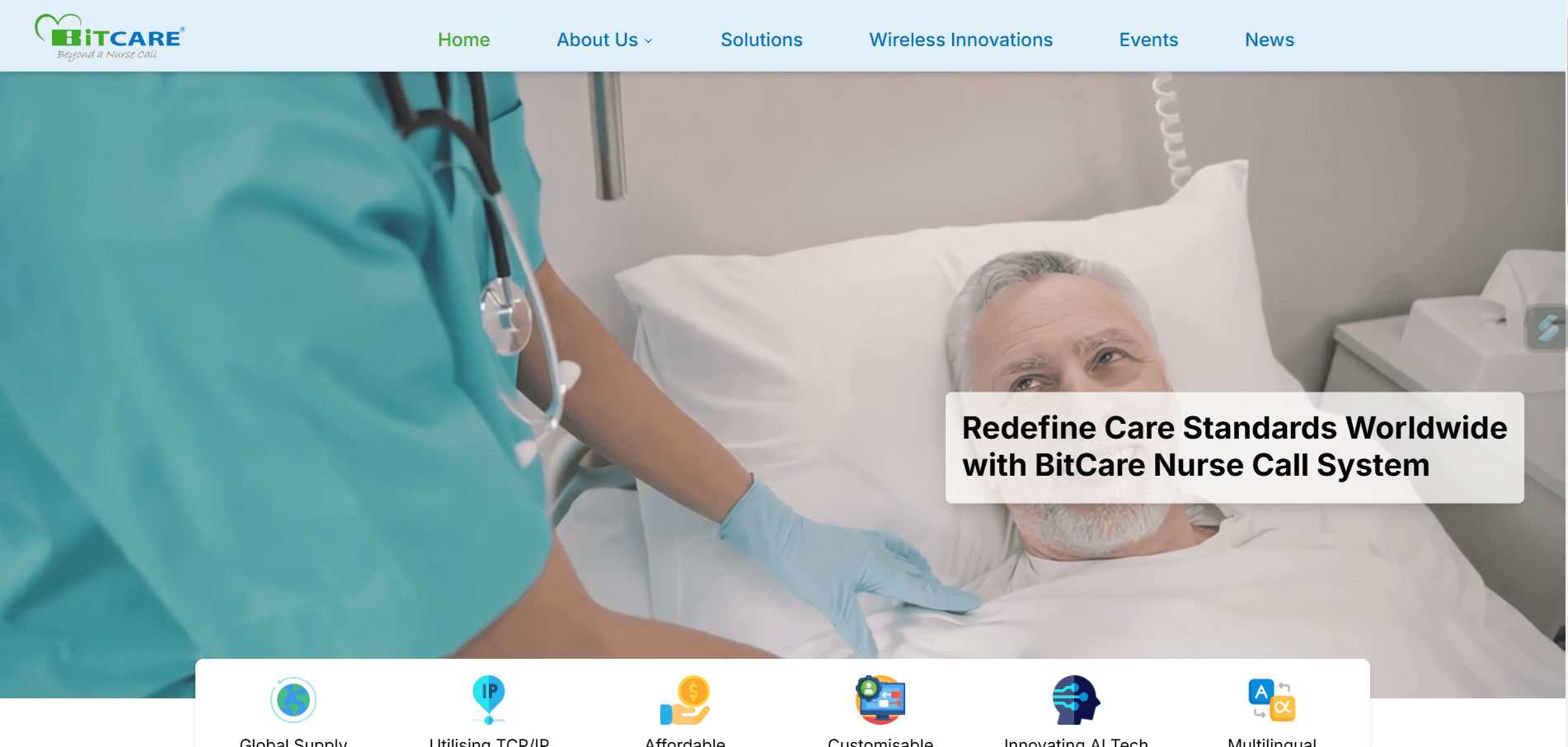 BitCare Company Website